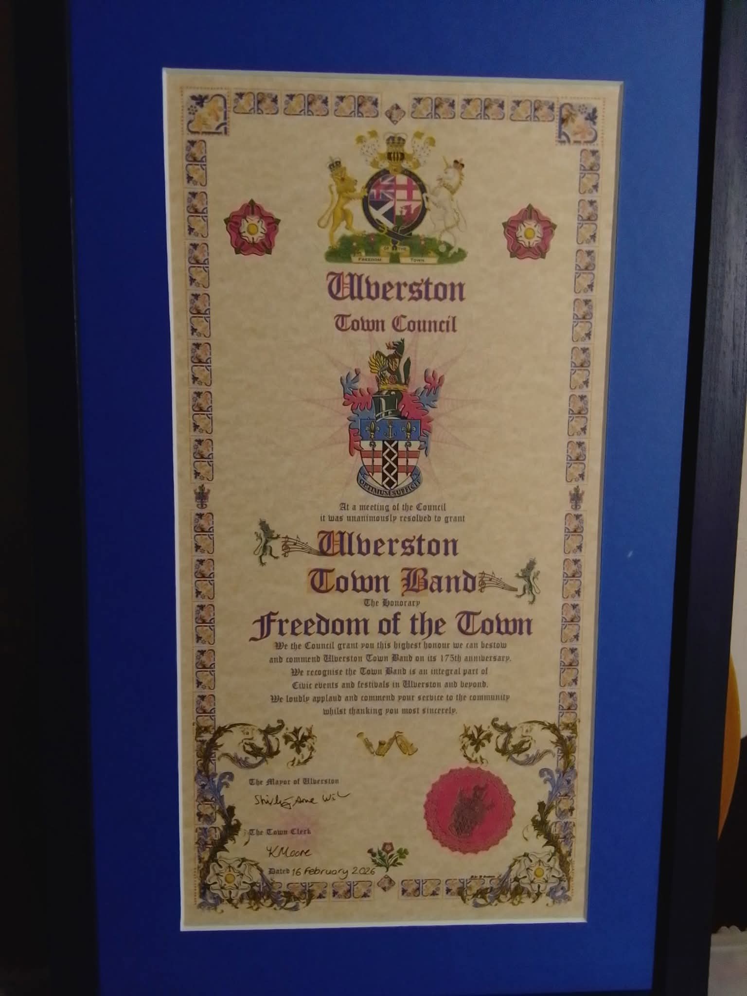 Freedom Of Ulverston